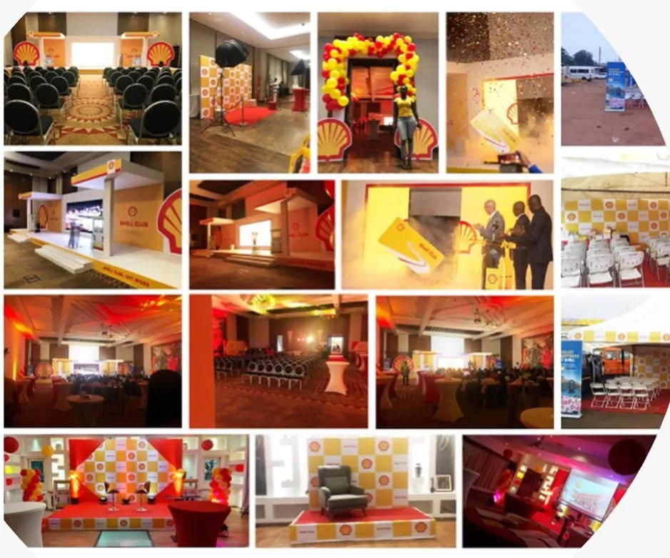 Photo collage: Shell Club (Vivo Energy) event